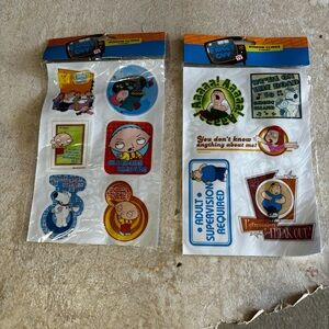 2006 Family Guy Window Clings New